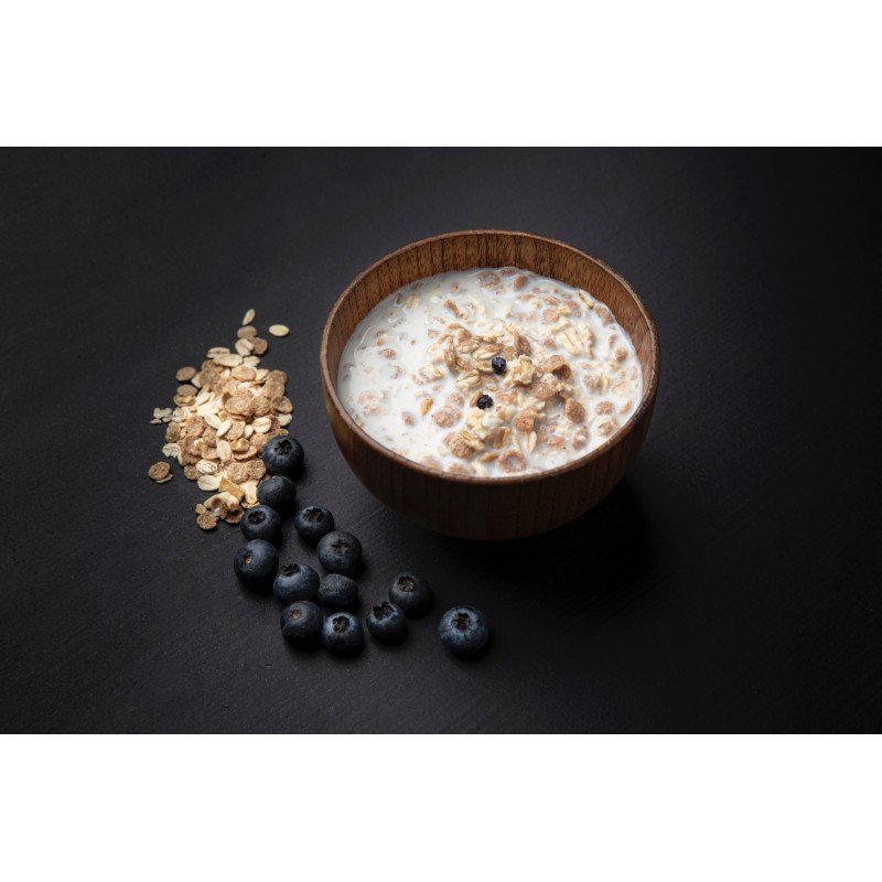 Vanillemüesli mit Blaubeeren